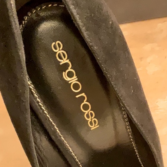 SERGIO ROSSI SCARPE DONNA / GODIVA PUMP SIZE 7 (NEW IN BOX) - Picture 11 of 14
